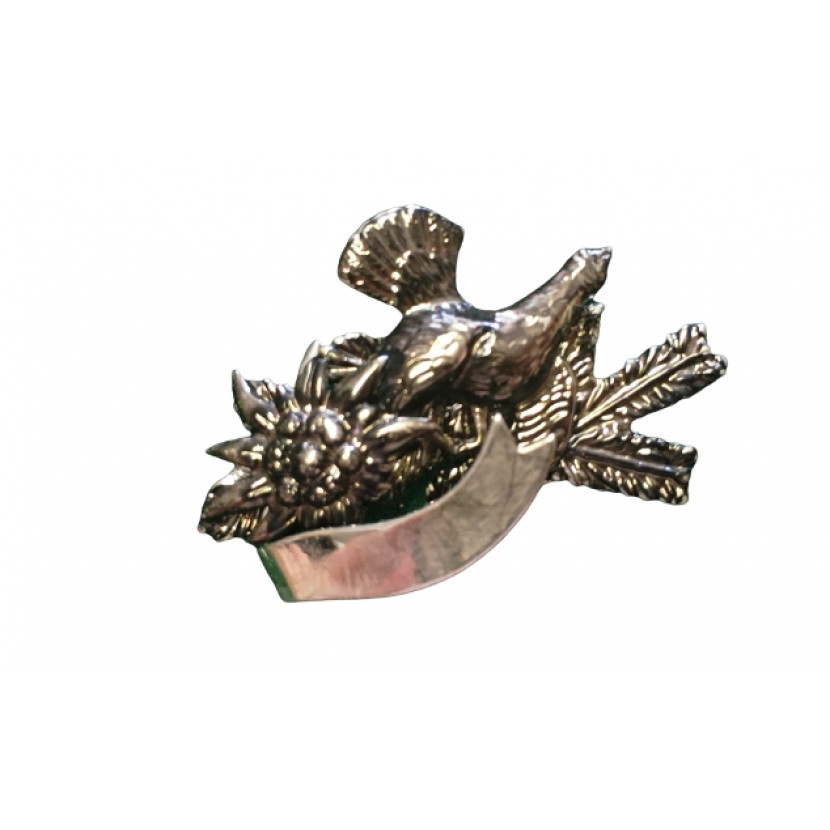 Odznak Tetřev, protěž a stuha - stříbrný