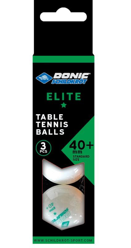 Donic Elite 1* - 3 Ks míčky
