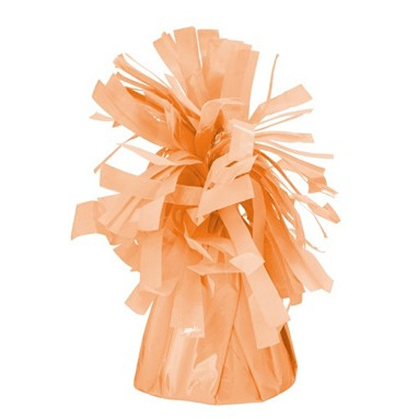 Těžítko na balónky světle oranžové 1 ks