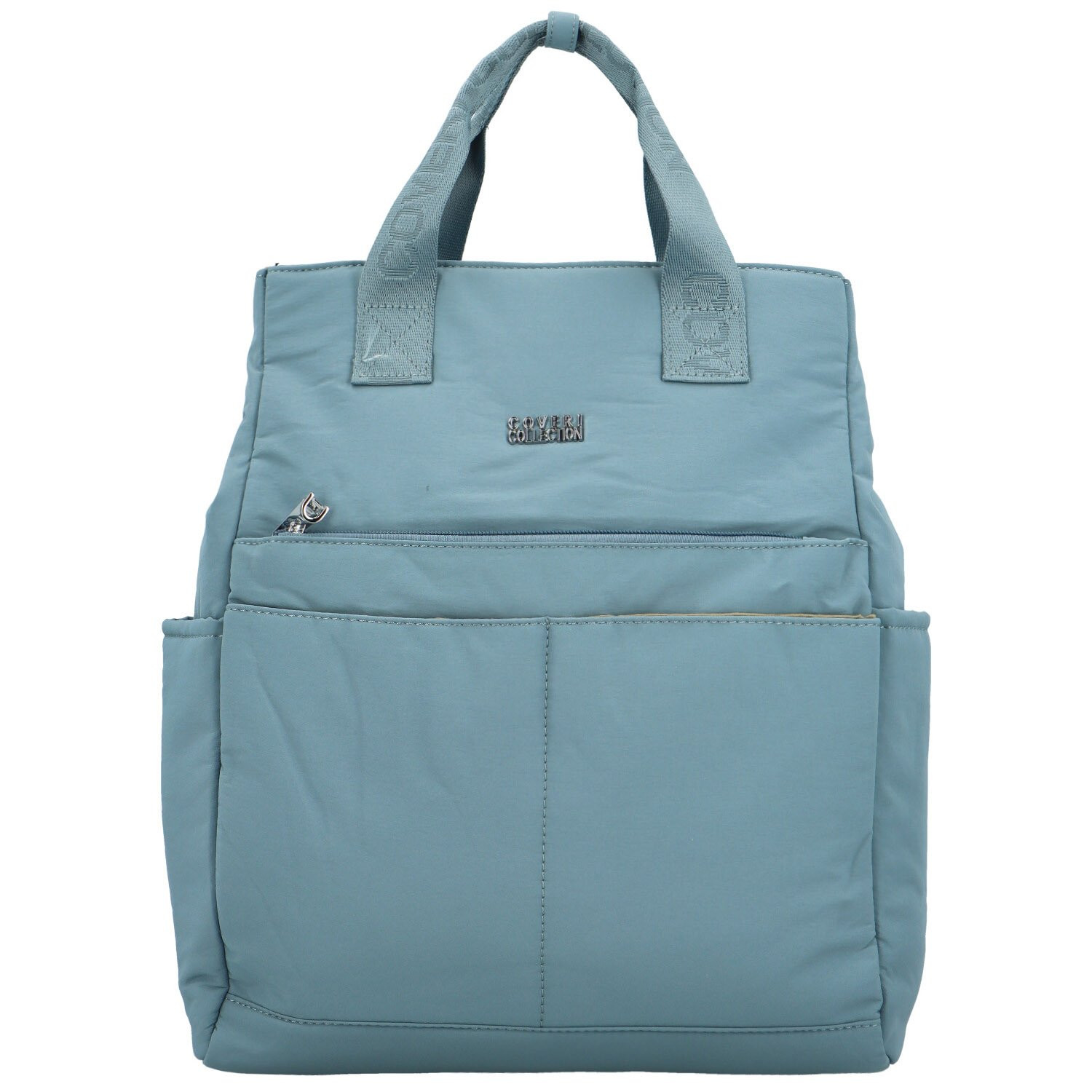 Stylový dámský textilní batoh Coveri Vizma, modrý