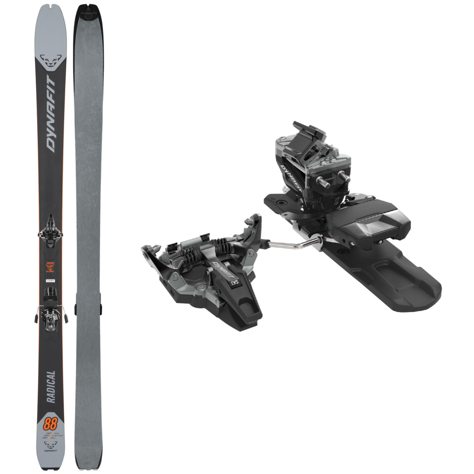 Skialpový set Dynafit Radical 88 Ski Set Men Délka lyží: 174 cm