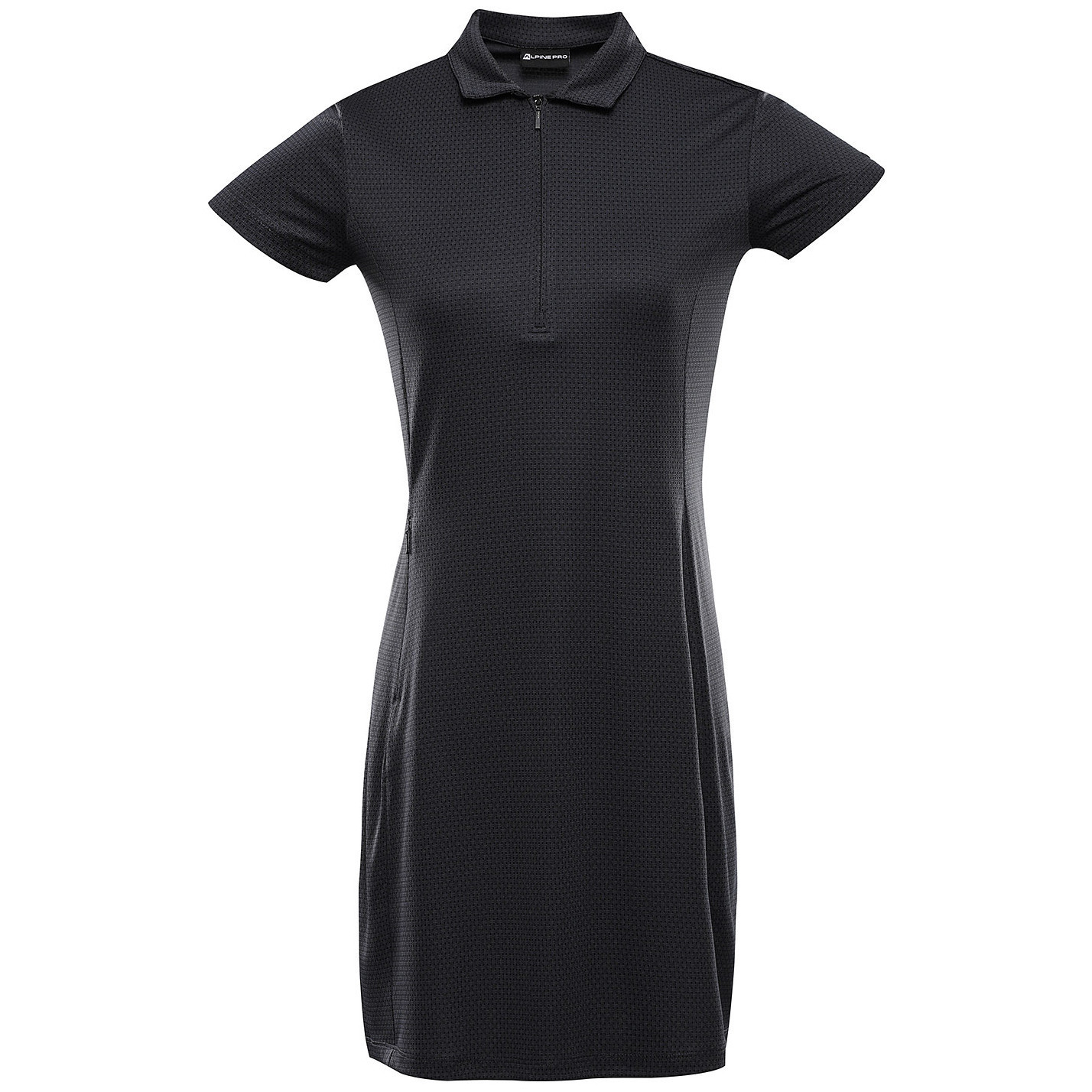 Dámské šaty Alpine Pro Edela 2 Velikost: L / Barva: černá