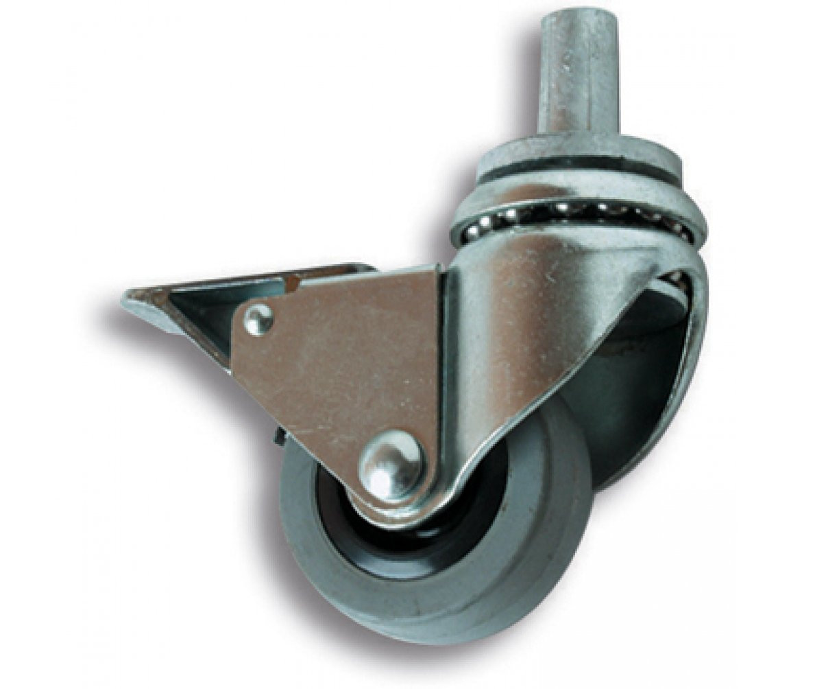 Kolečko přístrojové otočné 50mm čep, brzda Tokoz