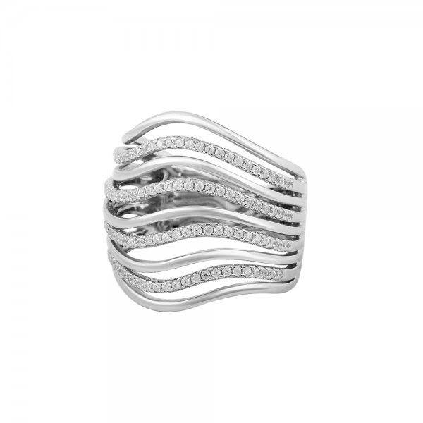 Prsten se syntetickými kameny 126-391-0015 50