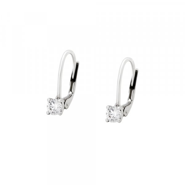Náušnice s brilianty 334-356-001450 1.25g