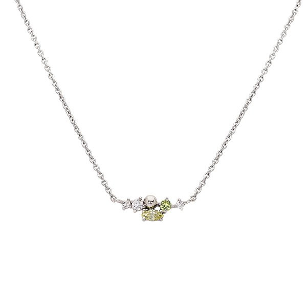 Náhrdelník se syntetickými kameny 176-393-271900-0000