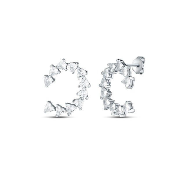 Náušnice se syntetickými kameny 136-927-382400-0000