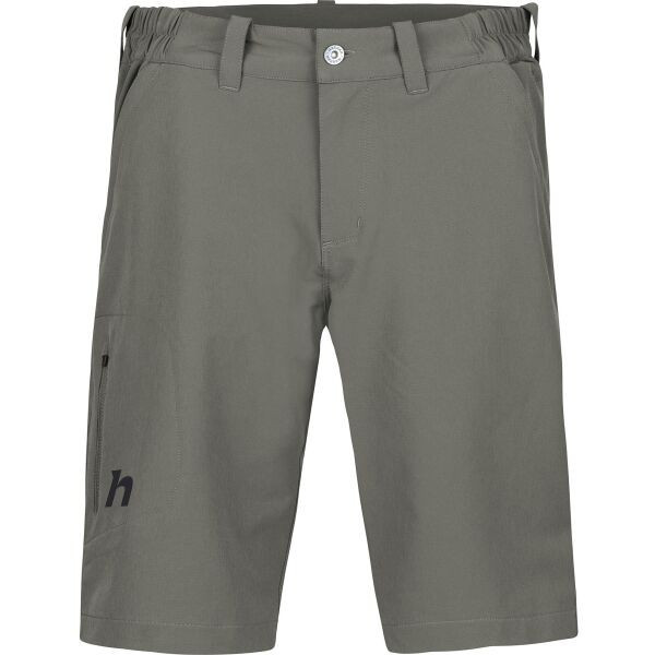 Hannah WORTH Pánské strečové šortky, khaki, velikost