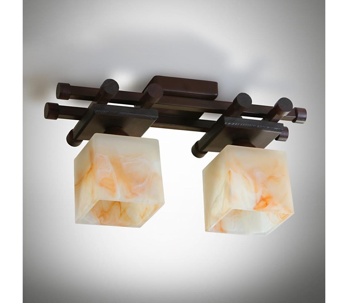 Přisazený lustr TRILLENIUM 2xE27/60W/230V