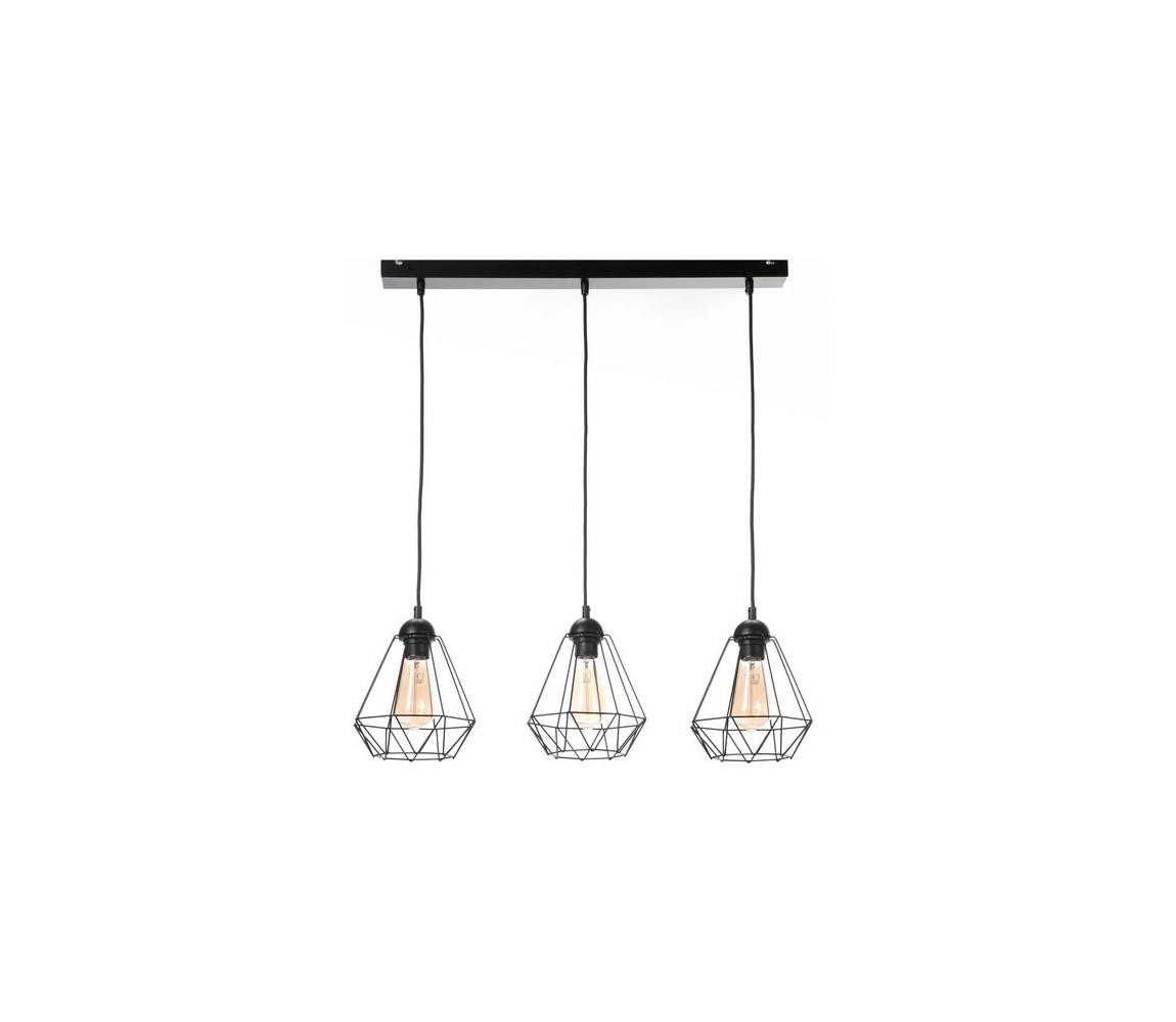 Lustr na lanku DIAMENT MINI 3xE27/60W/230V