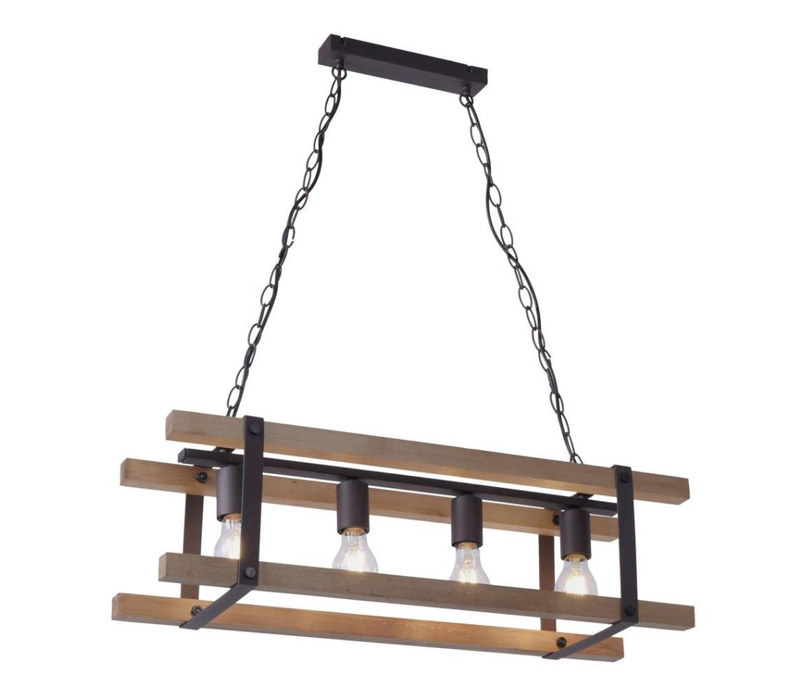 Leuchten Direkt Leuchten Direkt 15684-79 - Lustr na řetězu EDITH 4xE27/60W/230V