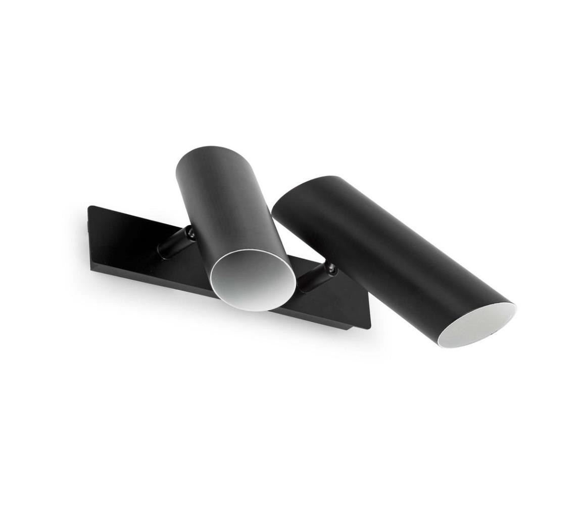 FARO Barcelona FARO 29876 - Nástěnné bodové svítidlo LINK 2xGU10/11W/230V černá