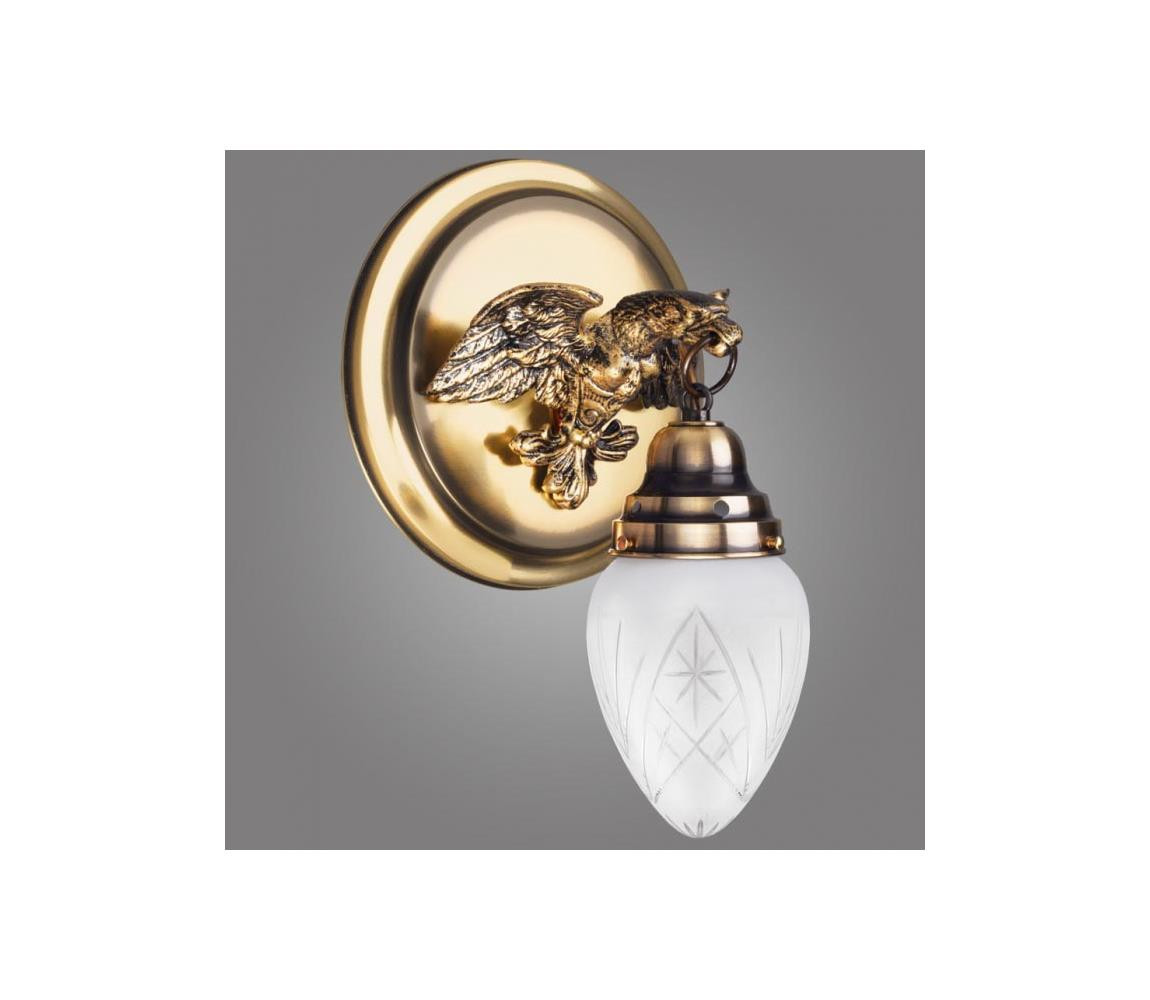 KEMAR Kemar OK60/D/P - Nástěnné svítidlo OURO EAGLE 1xE27/60W/230V