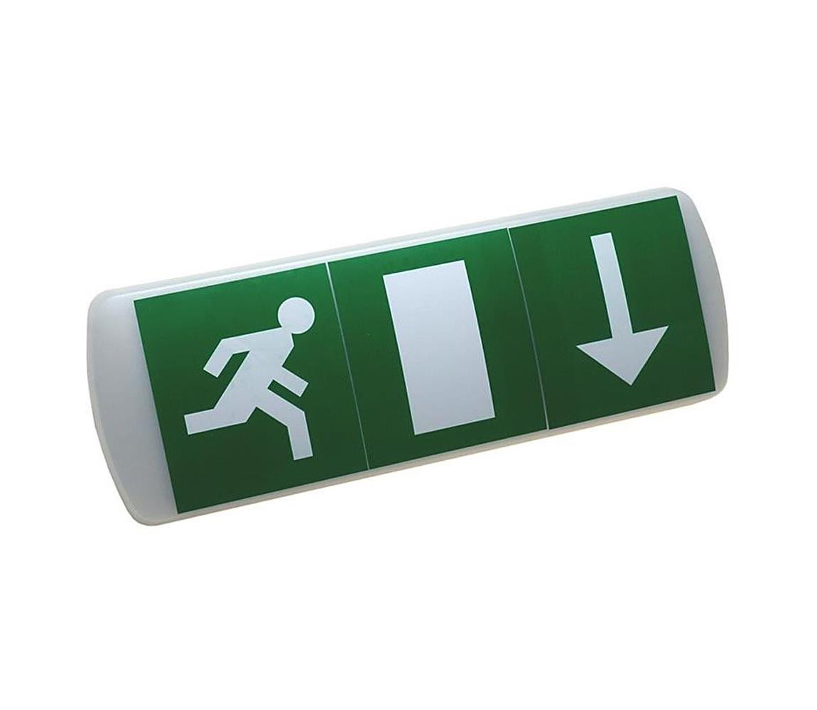 LED Nouzové svítidlo LED/3W/230V 6000K