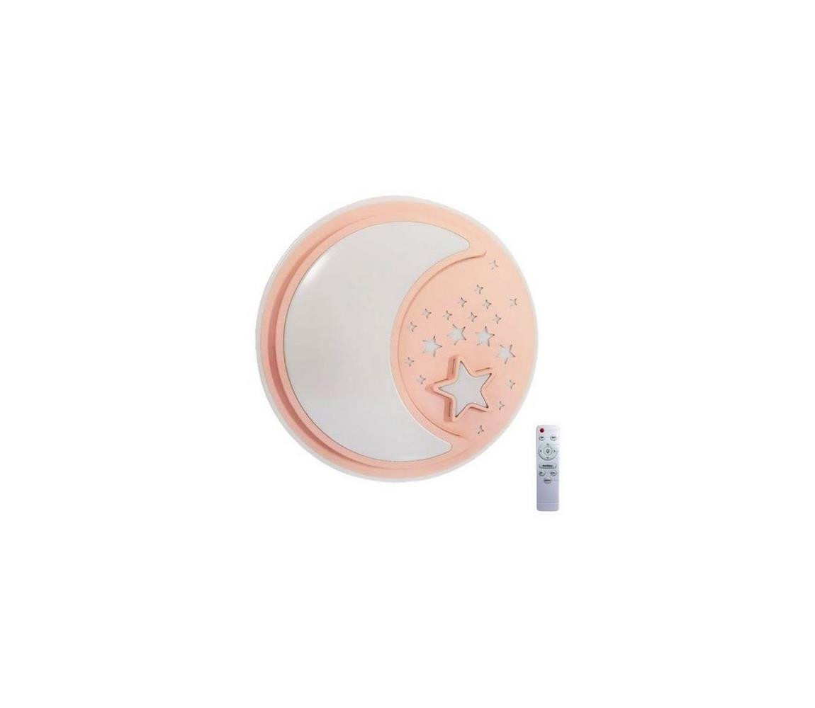 LED Dětské stmívatelné stropní svítidlo NOTTE LED/40W/230V + dálkové ovládání