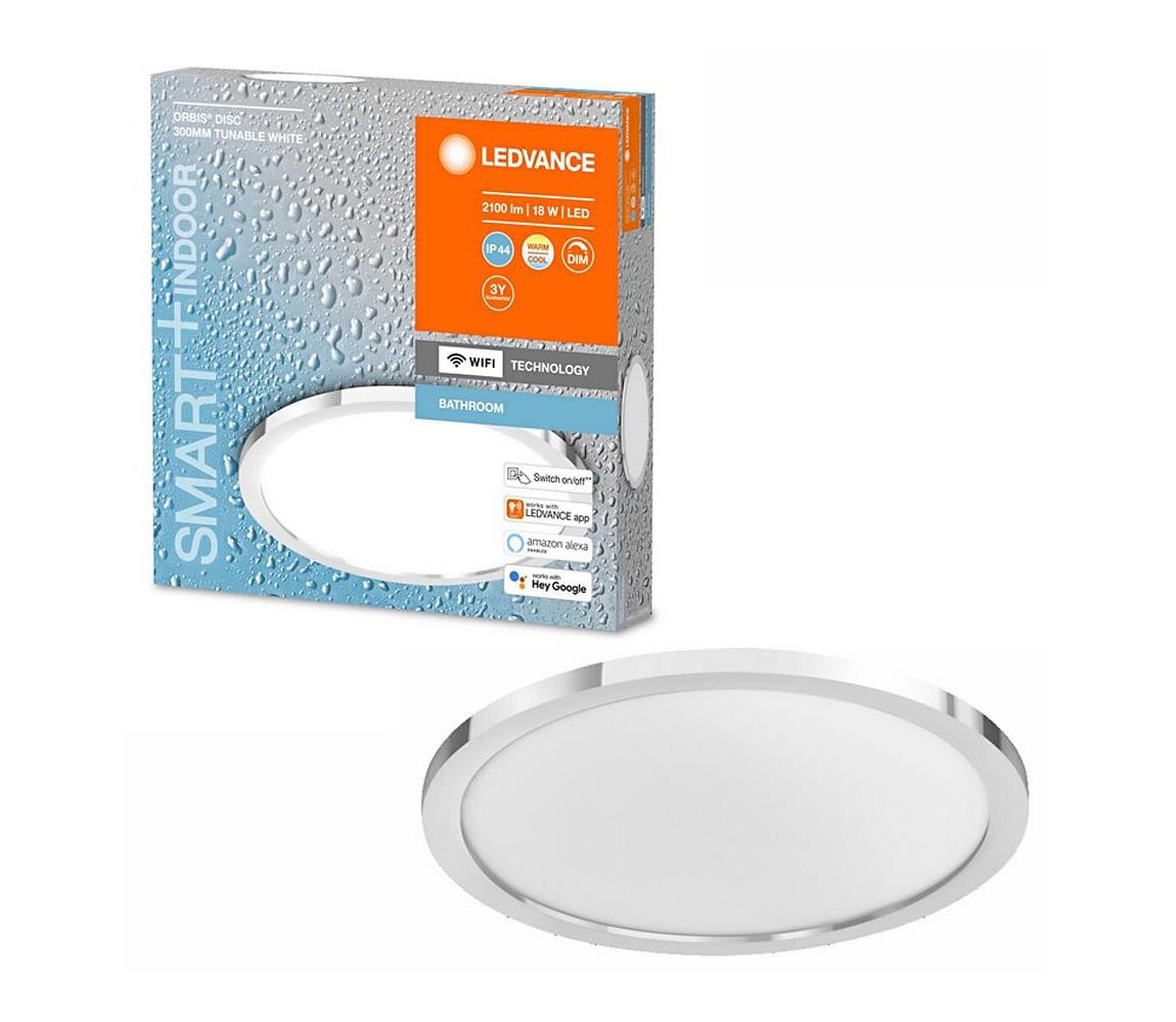 Ledvance Ledvance - LED Stmívatelné koupelnové svítidlo SMART+ DISC LED/18W/230V Wi-Fi IP44