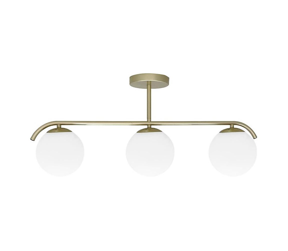 Lustr na tyči AMADEO 3xE14/40W/230V mosaz