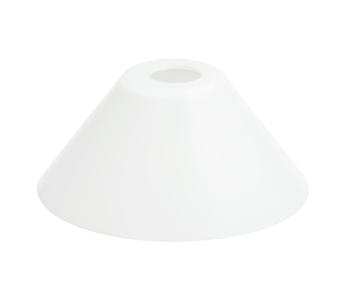 Náhradní sklo k lustru E27 pr. 22 cm bílá