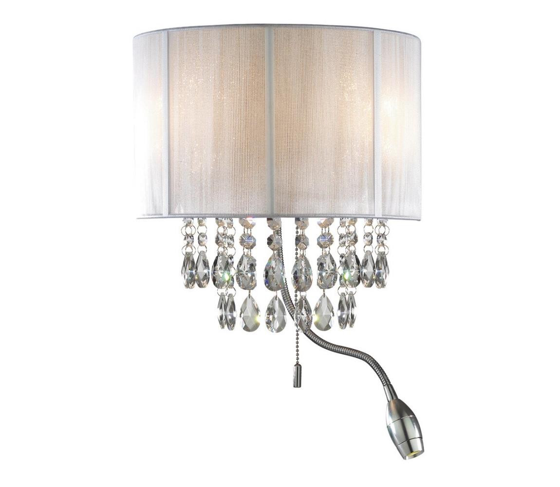 Ideal Lux Ideal Lux - LED Nástěnné svítidlo 2xE14/40W/230V + LED/1W