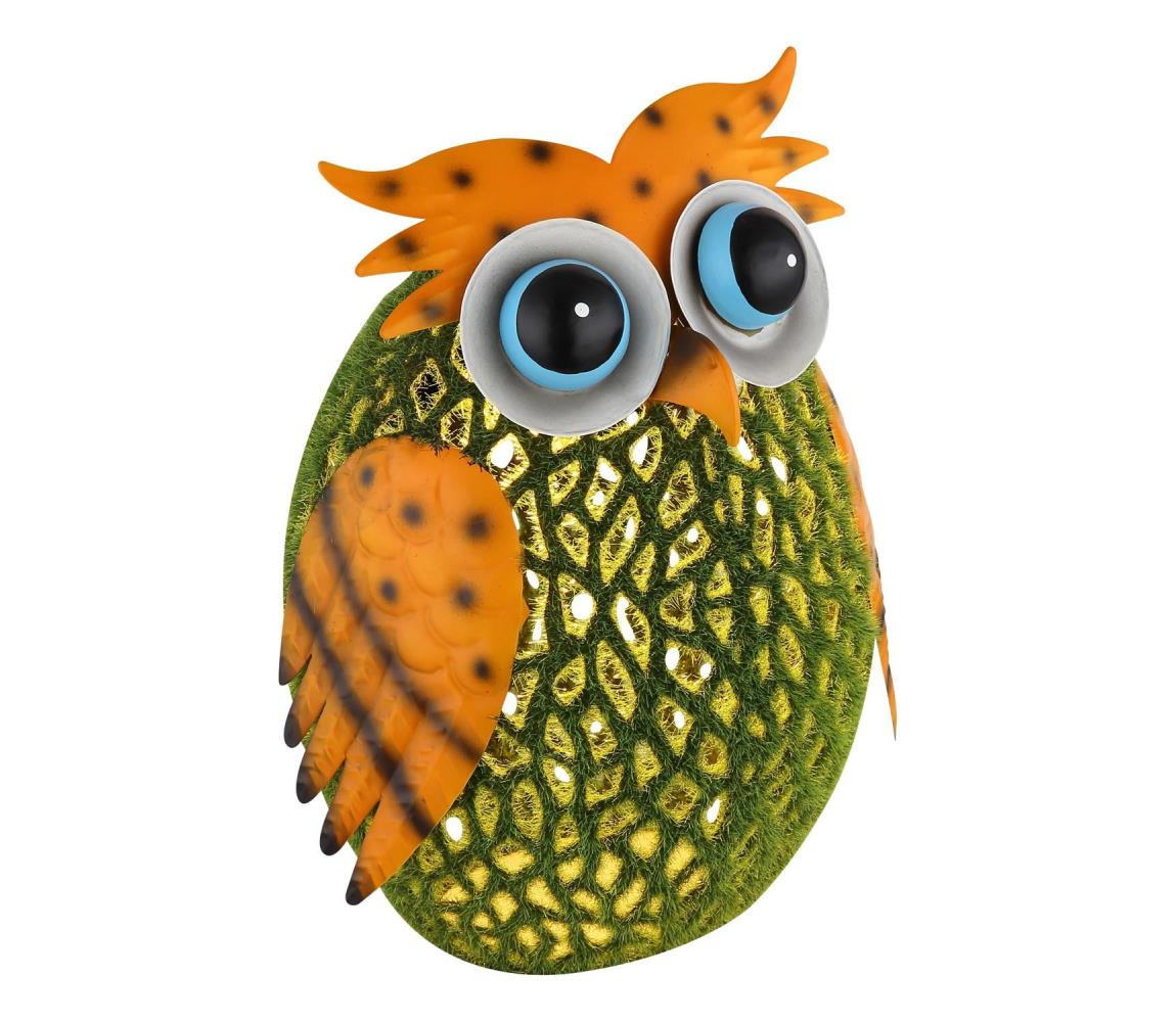 Globo Globo 36330 - LED Solární dekorace LED/0,06W/3V IP44 sova