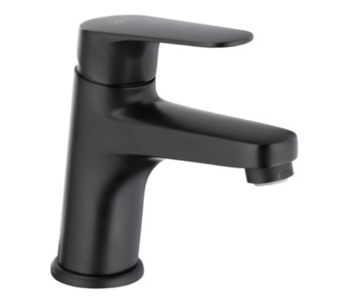 KFA Armatura KFA Armatura 5552-815-81 - Umyvadlová baterie + výpusť OTAVA 15 cm matná černá