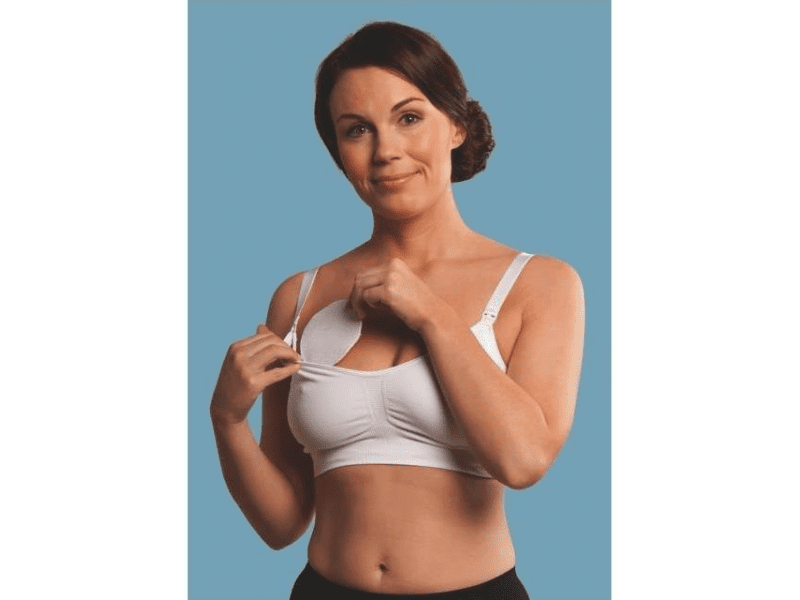 Carriwell Bavlněné prací vložky do podprsenky 6ks BÍLÉ