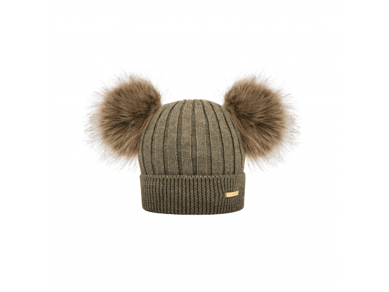 Bjällra of Sweden Čepice Khaki 1-2r, obvod max 60 cm