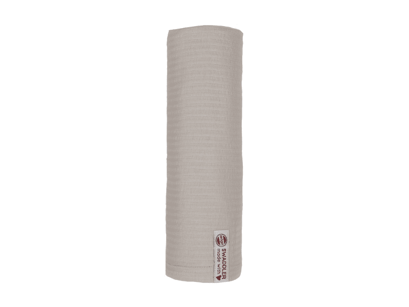 Lodger Swaddler Seersucker 120 x 120 cm Steel