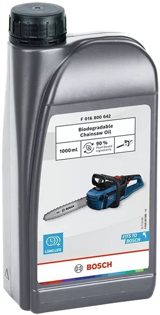 BOSCH Profi mazací olej pro řetězové pily – objem 1 litr