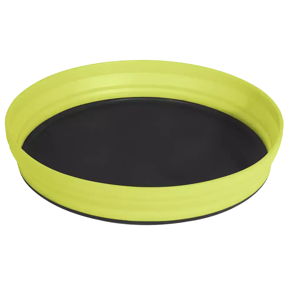 Talíř X-PLATE Zelená, Žlutá