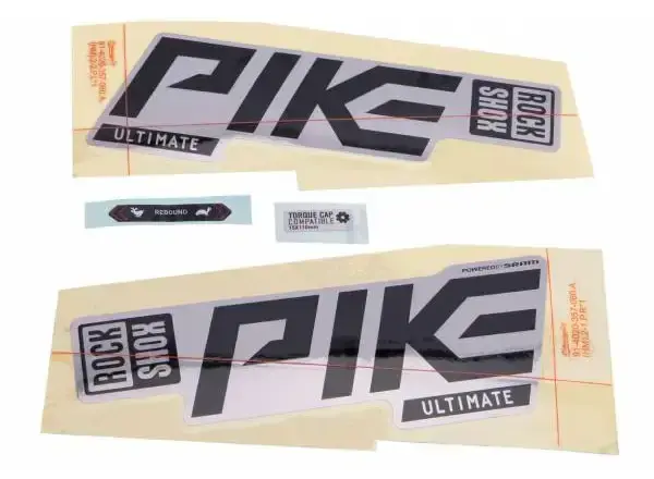 Rock Shox FORK DECAL KIT PIKE ULTIMATE 27/29 POLAR FOIL FOR GLOSS 2020+