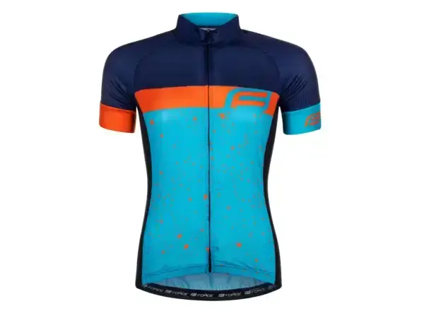 Force SPRAY LADY kr. rukáv modro-oranž.