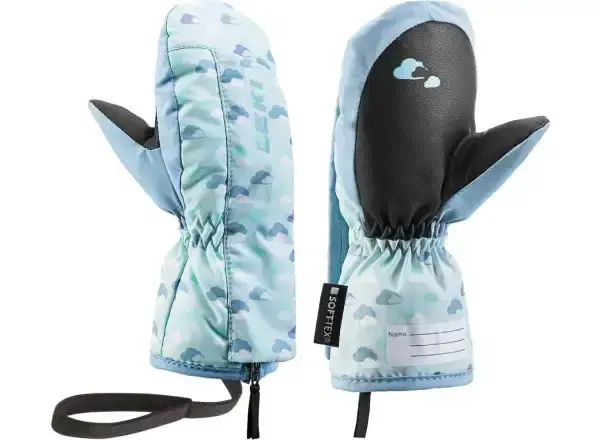 Leki Little Sky Zap Mitt sjezdové rukavice turquois/sky vel. 3