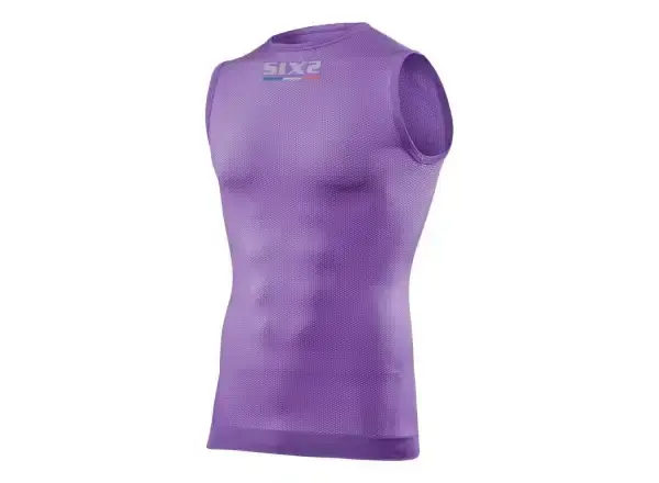 SIXS SML2 unisex funkční tričko bez rukávů fialová vel. XS/S