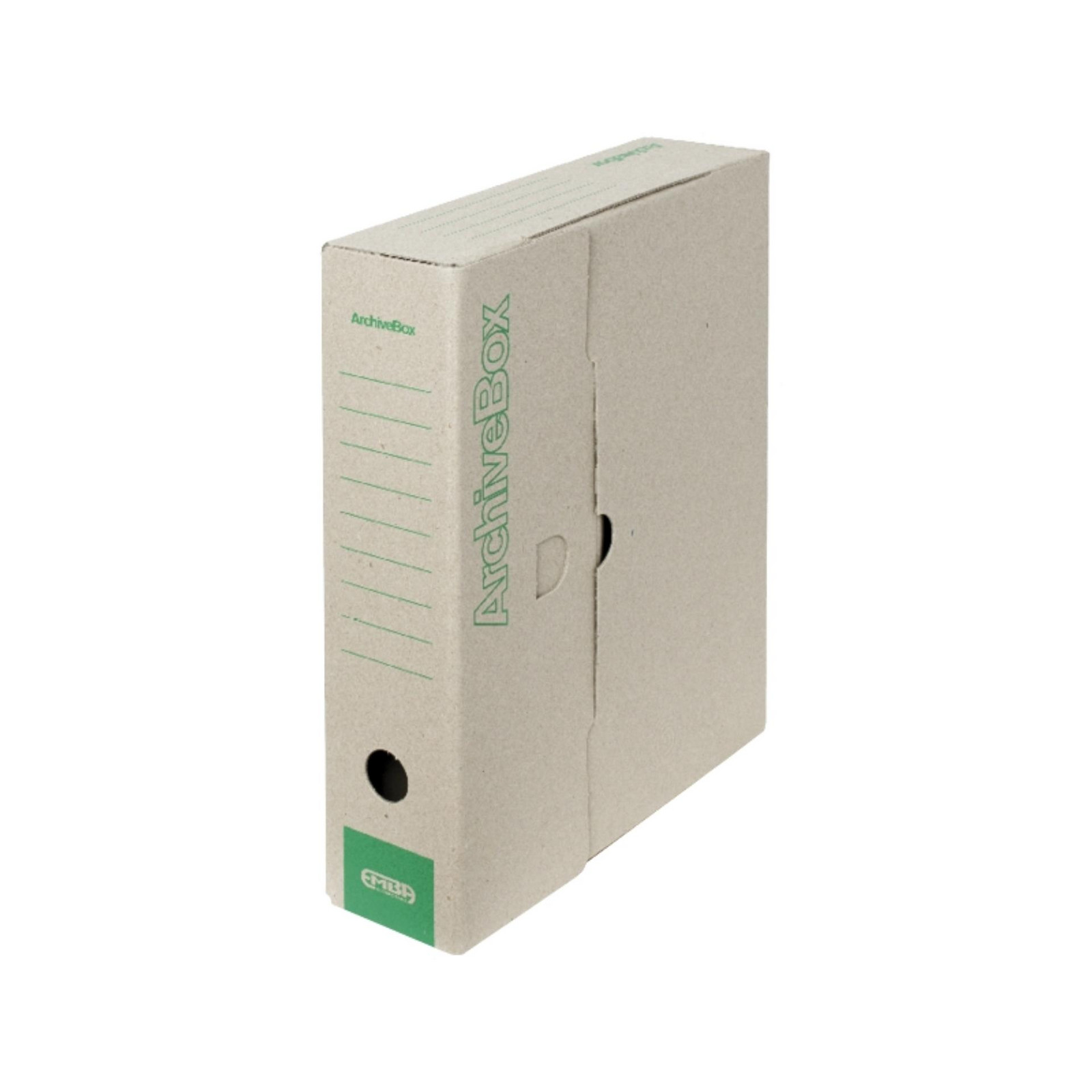 Archivační krabice Emba - přírodní, 7,5 x 33 x 26 cm, 1 ks