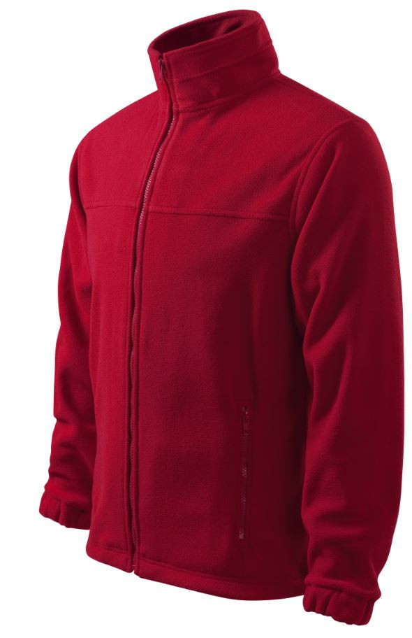 Malfini fleece jacket 501 fleecová mikina pánská bordó