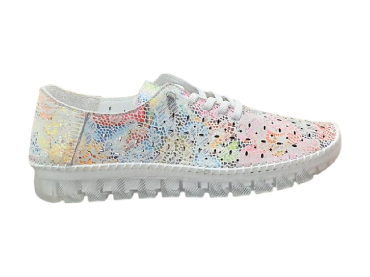 Wild 16694 Picasso white Dámské celokožené boty 37