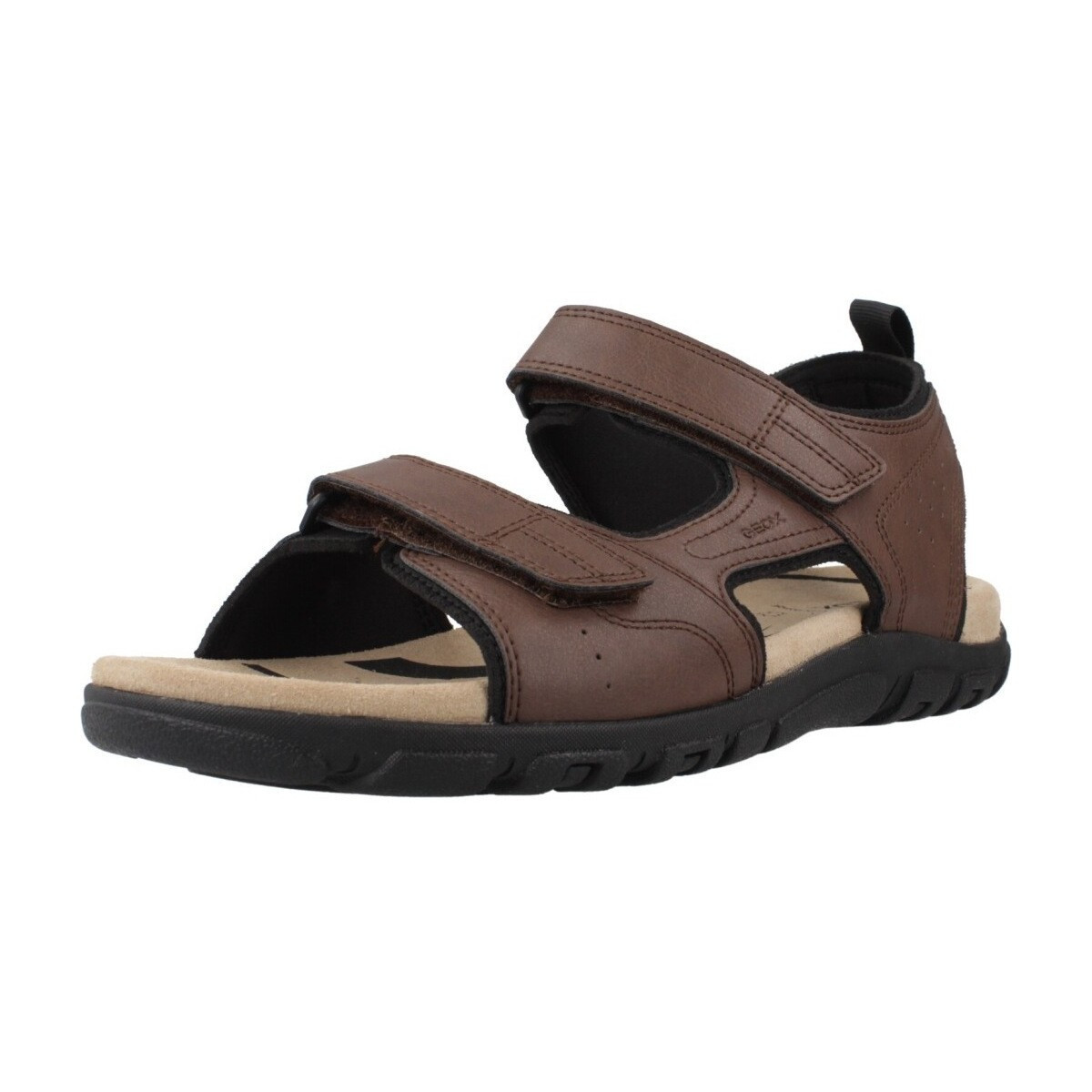 Geox  UOMO SANDAL STRADA  Hnědá