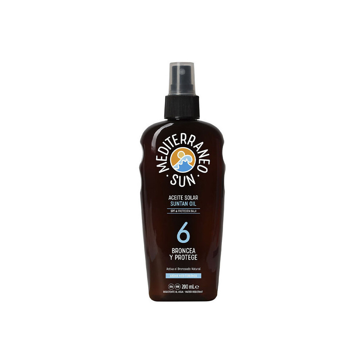 Mediterraneo Sun  Sun Tanning Oil Dark SPF6 200 ml - Coconut