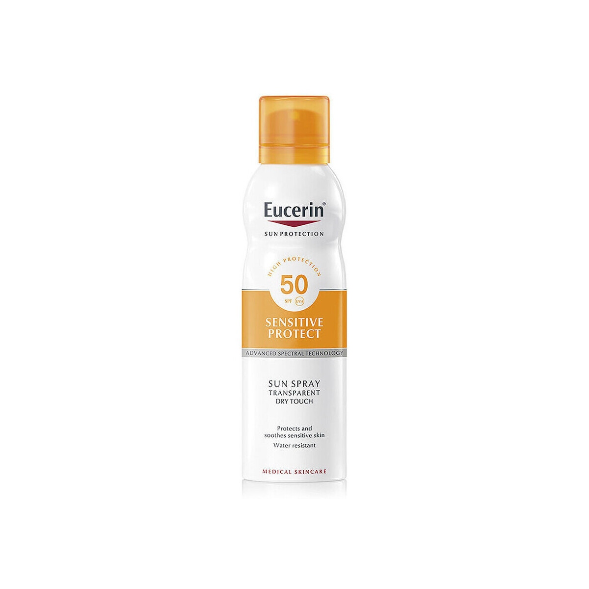 Eucerin  Transparent Dry Touch Sensitive Protect SPF50 200 ml Su