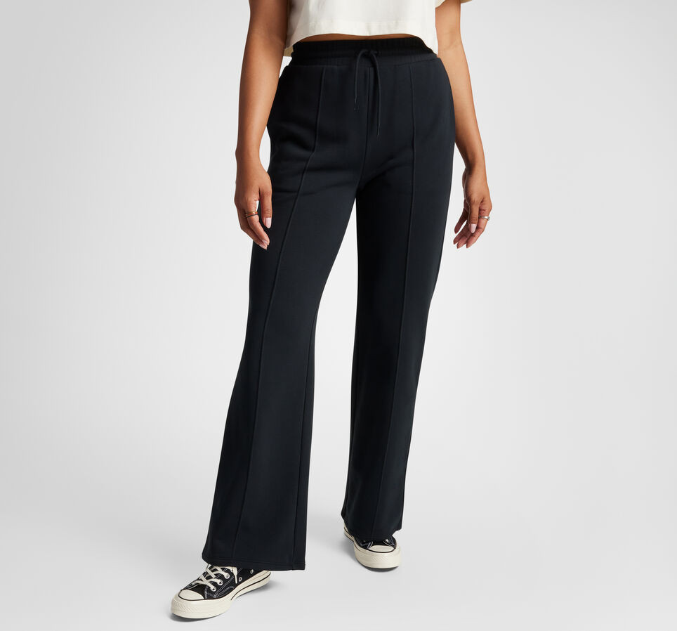 converse STAR CHEVRON OPEN HEM PANT Dámské tepláky S 10028418-A03