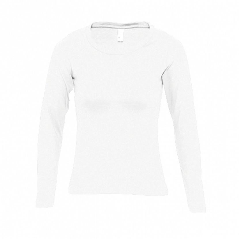 Triko dámské dlouhý rukáv Alex Fox Classic Long - bílé, L