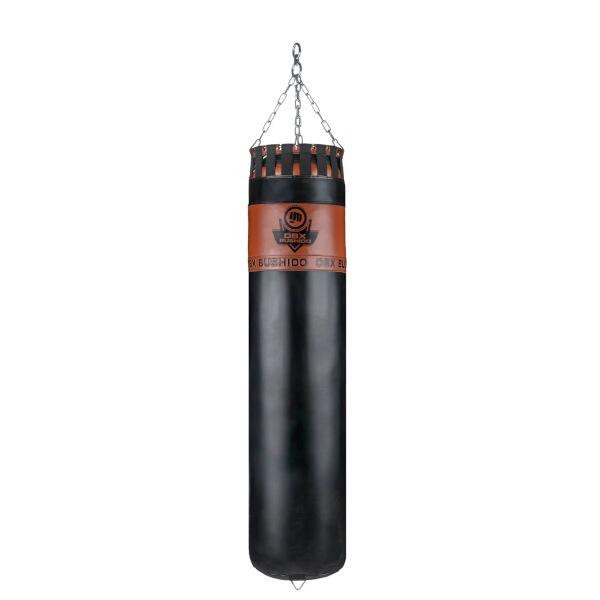BUSHIDO Profesionální kožený boxovací pytel DBX Sovereign 160/45cm 60kg