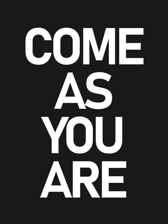 Finlay & Noa Ilustrace Come as you are, Finlay & Noa, 30 × 40 cm