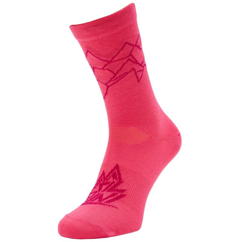 Ponožky Silvini Nereto UA2293 - 1 pár, fuchsiová-švestková - velikost 36-38