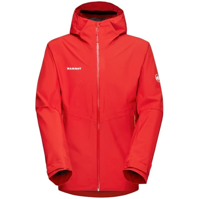Mammut Lehká outdoorová bunda Mammut Alto Light HS s kapucí pro muže Mammut red