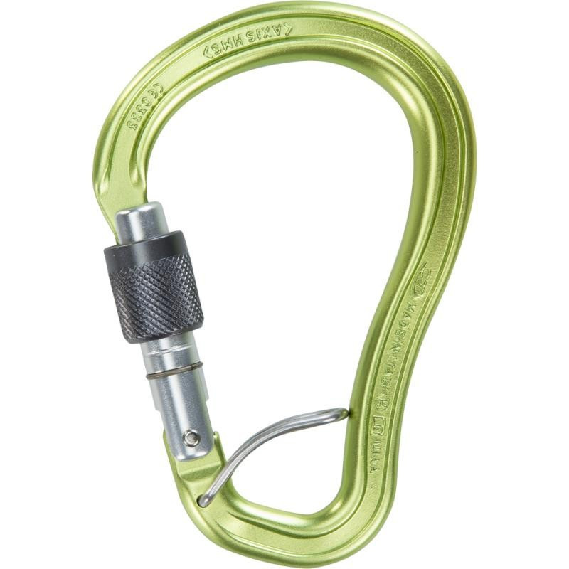 Climbing Technology Karabina ACL Climbing Technology Axis HMS Zelená