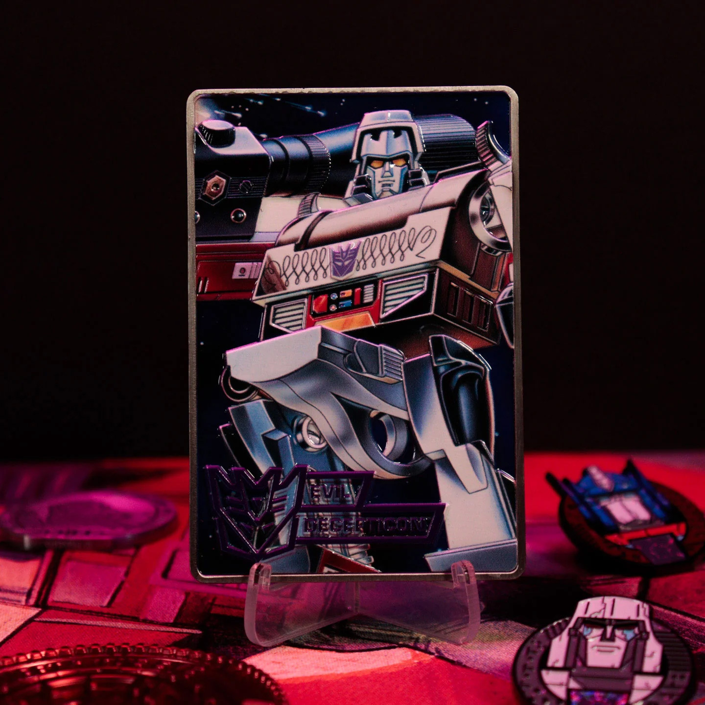 FaNaTtik | Transformers - sběratelská plaketa 40th Anniversary Decepticons Edition