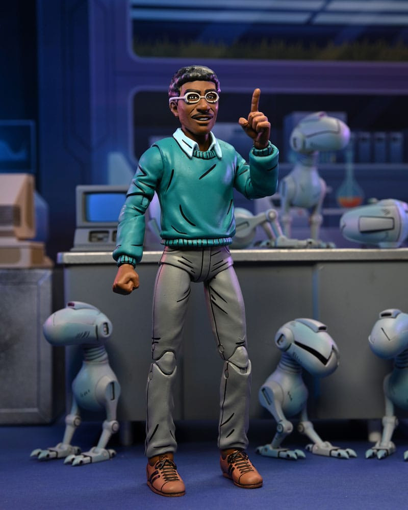 NECA | Želvy Ninja - sběratelská figurka Baxter Stockman (Mirage Comics) 18 cm