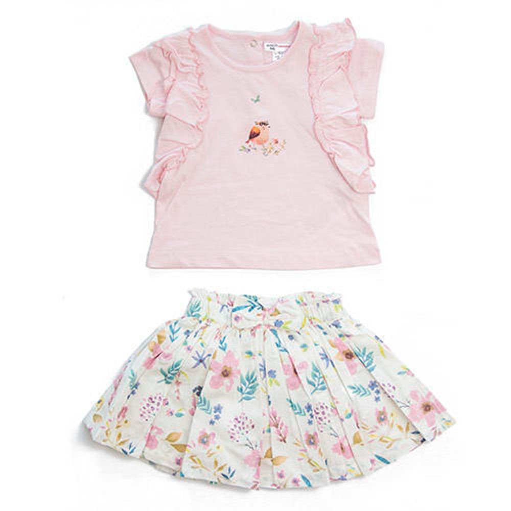 Kojenecký set dívčí, Minoti, AMAZING 4, růžová - 80/86 | 12-18m